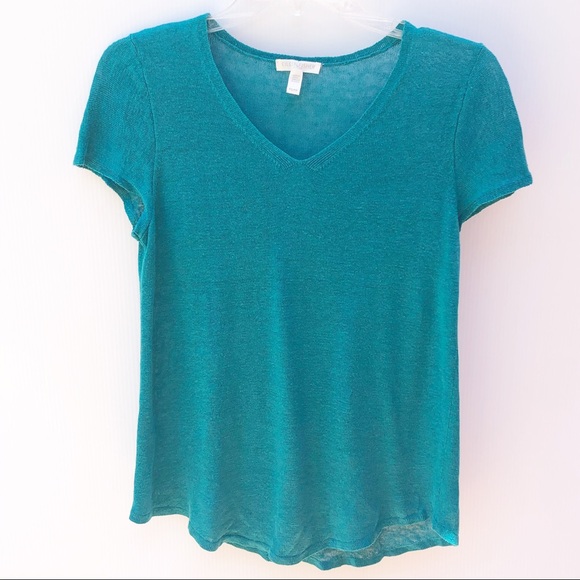 eileen fisher v neck tee